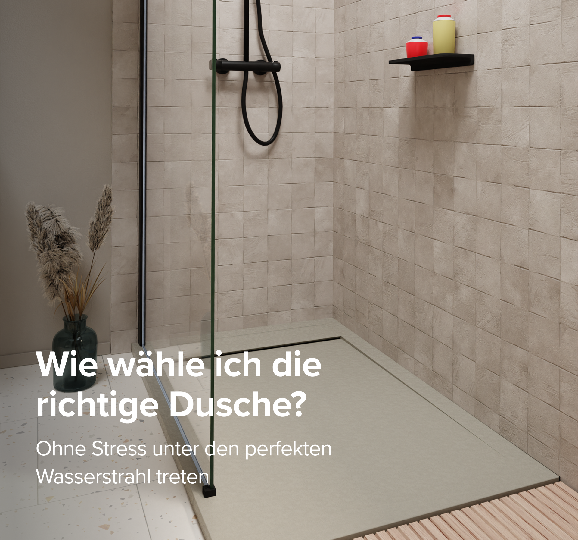 So findest du die passende Dusche – X²O bad